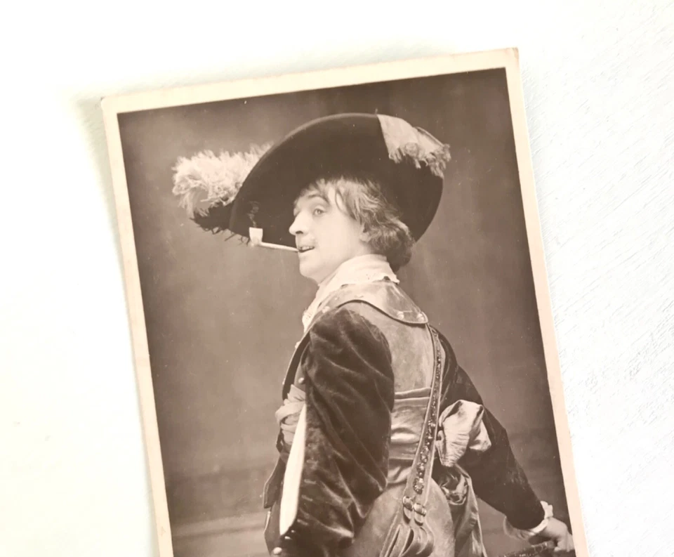 Edwardian Actor Postcard C1910 Mr Martin Harvey Breed of Treshams - Image 2 of 4