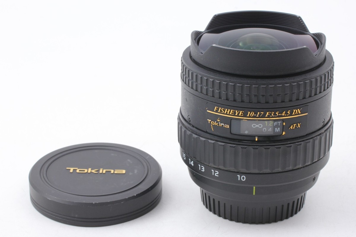 NearMINT] Tokina AT-X Fisheye 10-17mm f/3.5-4.5 DX Lens for Nikon