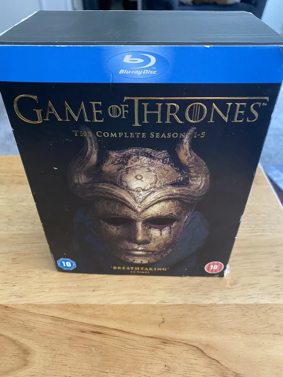 Game of Thrones Seasons 1 - 5 Blu Ray Box Set