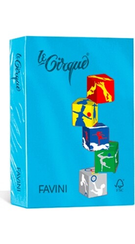 Favini Risma Carta A4 500 Fogli Azzurro A71G504