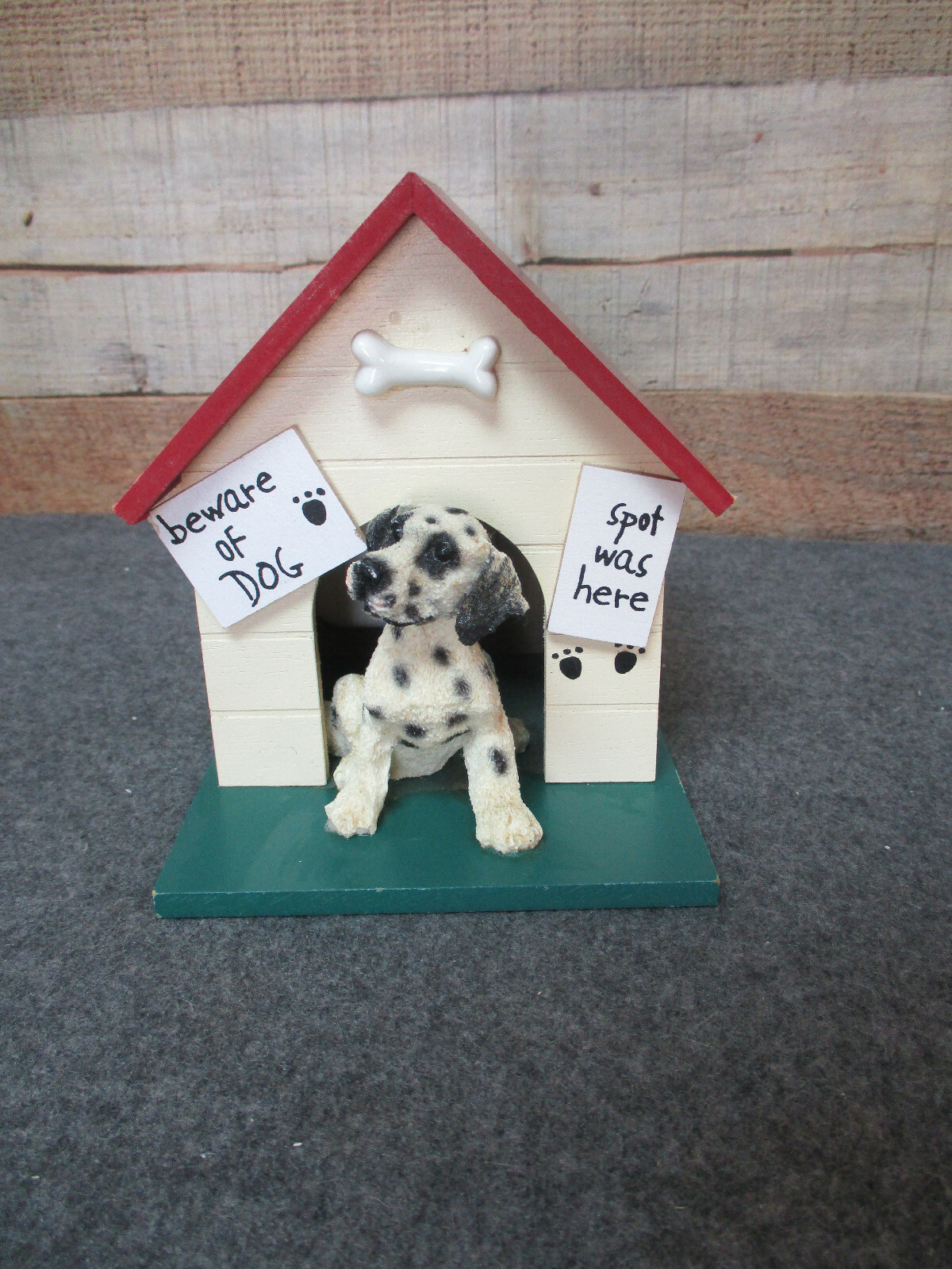 Vintage SAN FRANCISCO MUSIC BOX COMPANY Dalmation in Dog House Music