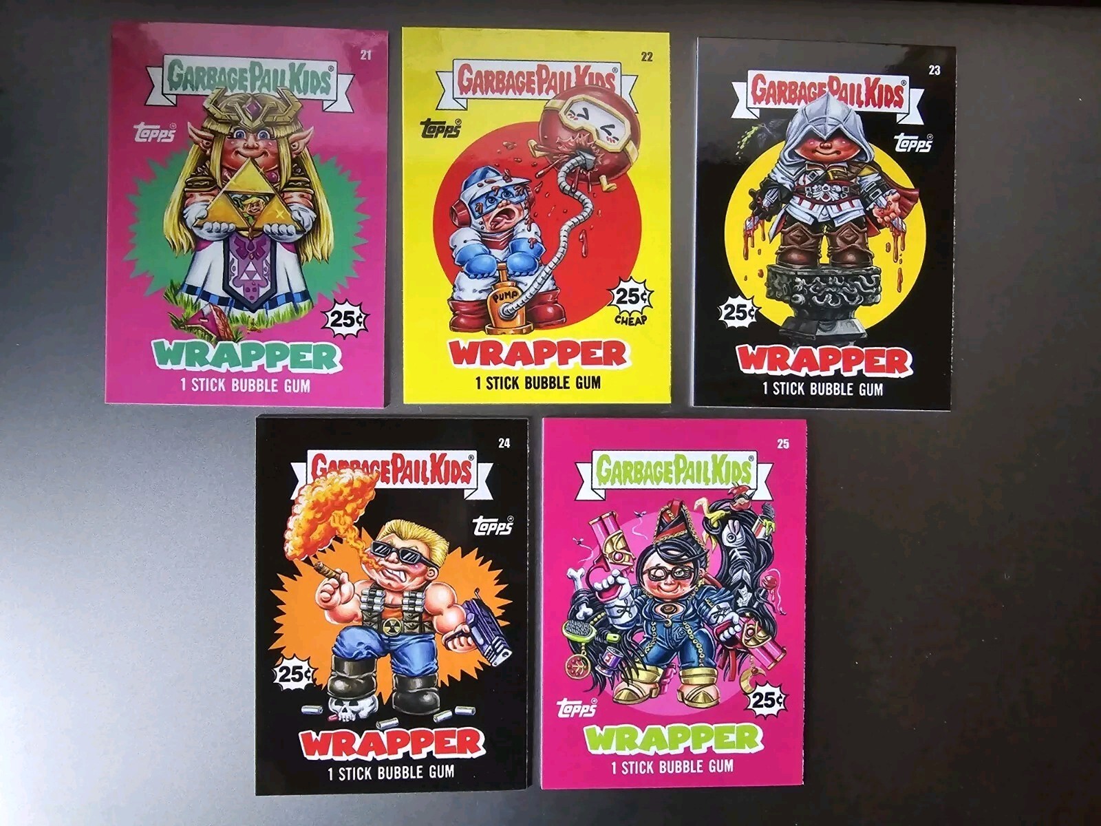 Wrapper #11 Garbage Pail Kids 2024 Game Over trading card — raw and PSA graded price guide