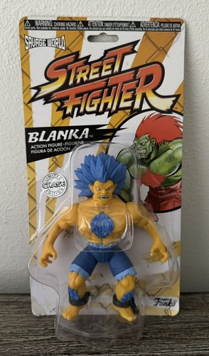 Funko Savage World Street Fighter Blanka Blue Chase LE Variant Action Figure