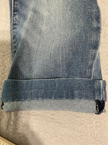 Old Navy Boys Built-In-Flex Straight Medium Wash Jeans 10 Plus (hemmed To 20”) - Picture 5 of 8