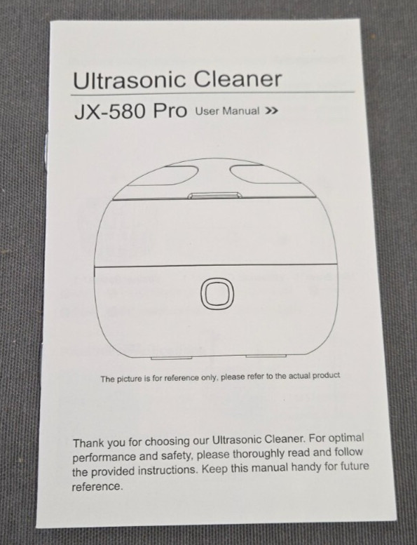 Upgraded Ultrasonic Retainer Cleaner, 45kHz Retainer Cleaner 200ML Dental Clean