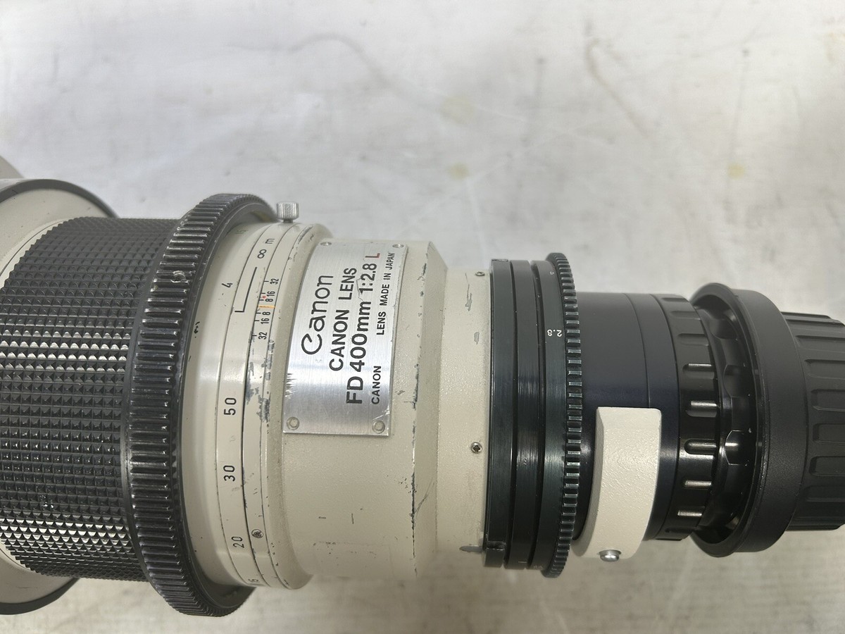 Canon FD 400mm 2.8 PL mount with flight case | eBay