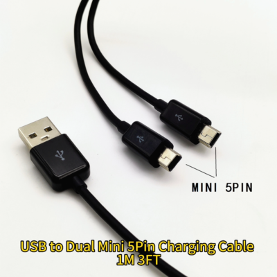 USB 2.0 Cable A Male To 5pin Mini Male, 2m - GmbH