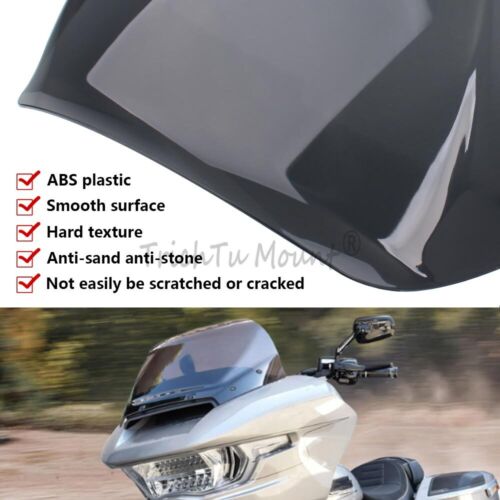 12" Smoke Windshield Windscreen for Harley Road Glide FLTRX CVO FLTRXSE 23-Up - Foto 8 di 22