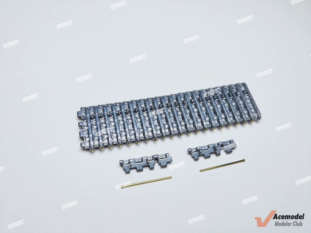 1/35 German Tiger I Early Ver.Tank Metal Track Links w/Metal Pins