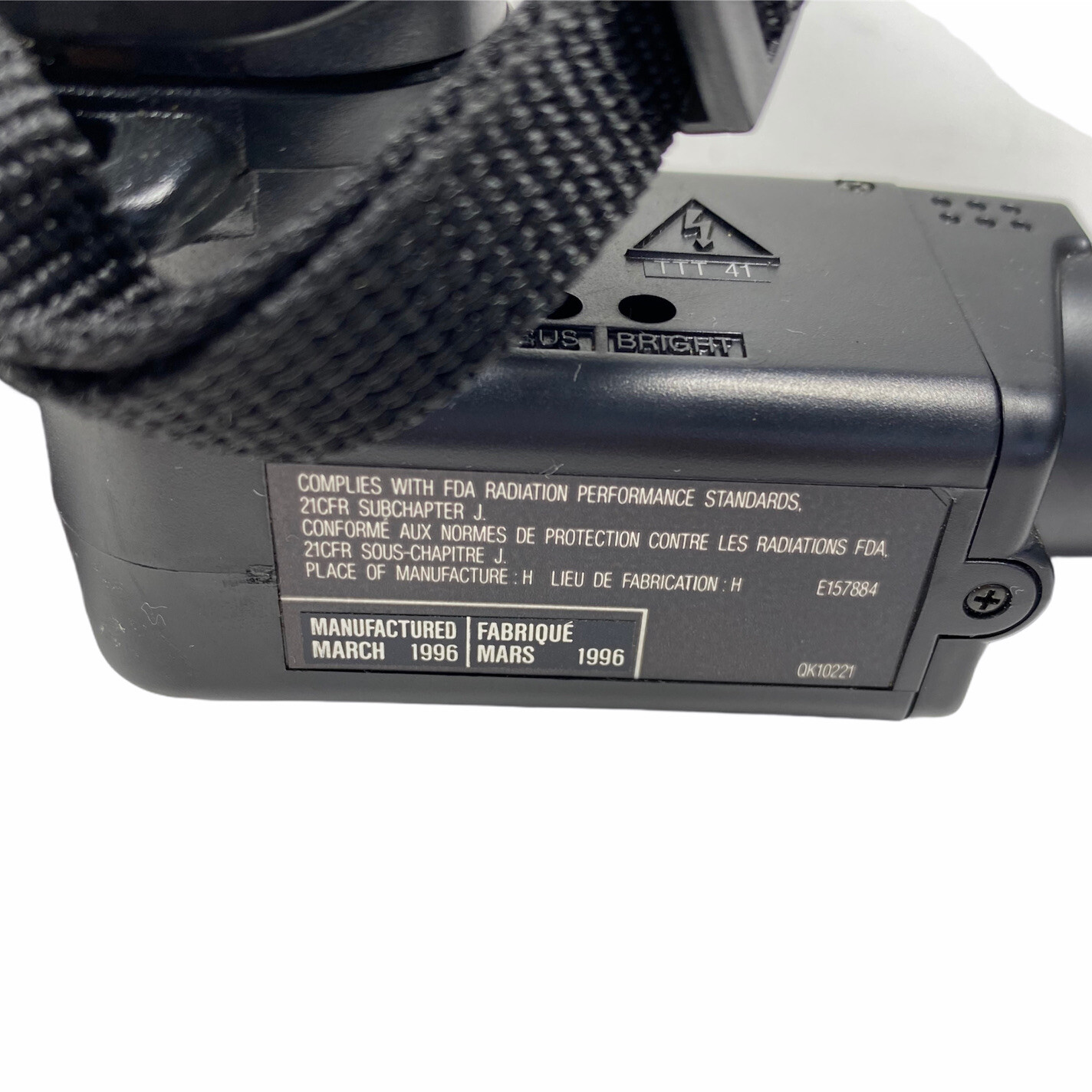 Hitachi 8mm Video Camcorder Model VMH620A Hi8 Digital Signal Processor