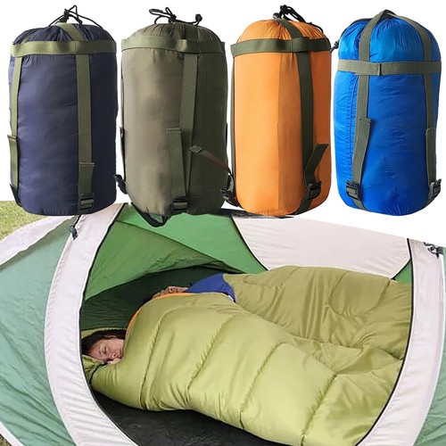 4 Season Sleeping Bag Waterproof Outdoor Camping Hiking Envelope Single Zip Bag - Picture 2 of 14