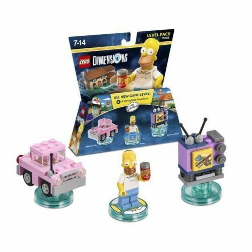 NEW Lego Dimensions Homer Simpson Level Pack 71202 PS4 Xbox Wii-u NIB set - Picture 1 of 1