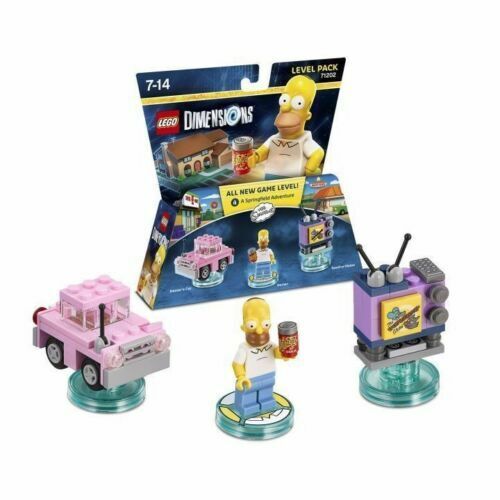 NOWE Lego Dimensions Homer Simpson Level Pack 71202 PS4 Xbox Wii-u zestaw stalówki w pudełku - Zdjęcie 1 z 1