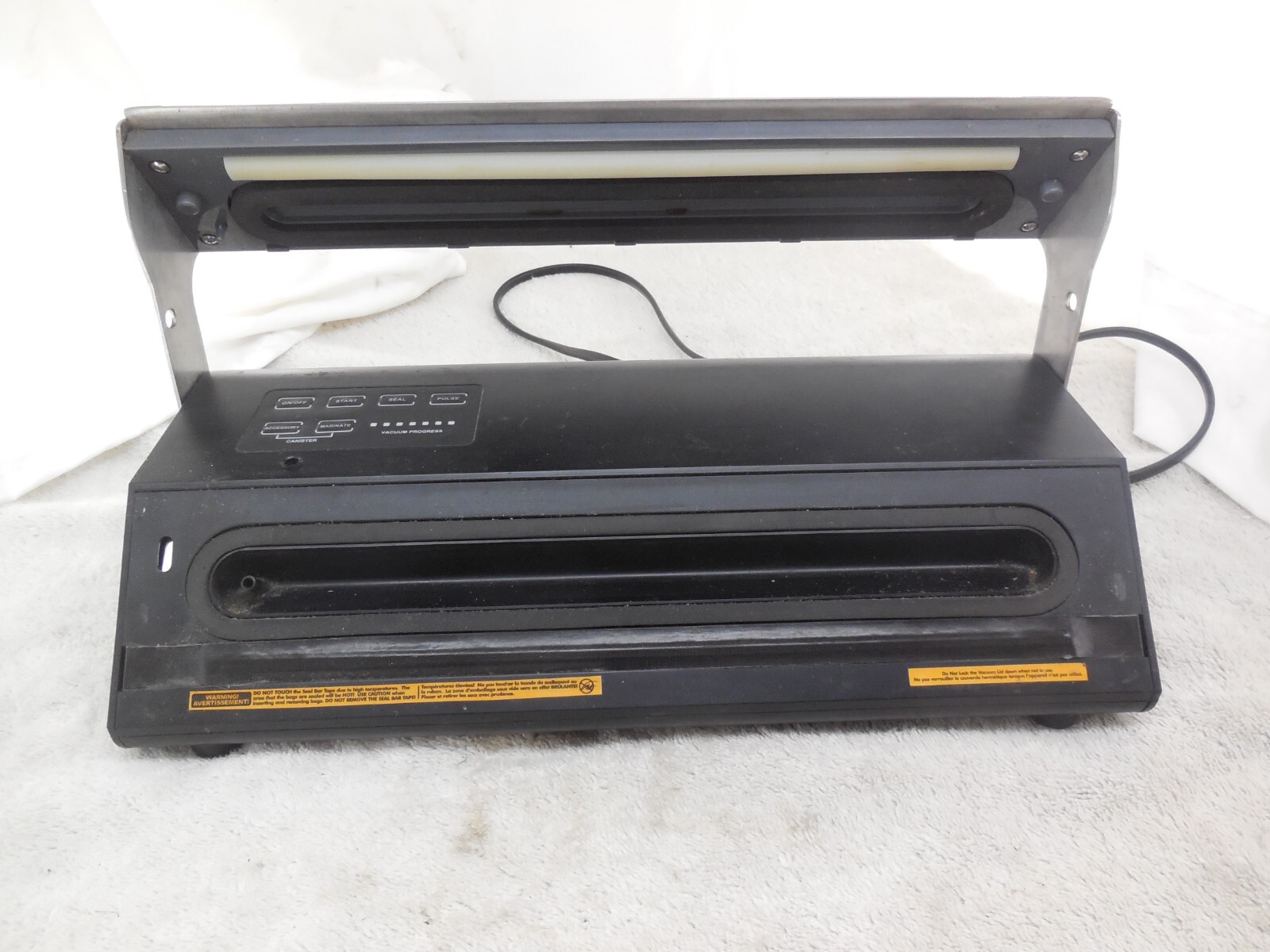 Used WESTON 650501 PRO ONE TOUCH ELECTRIC COMMERCIAL VACUUM FOOD