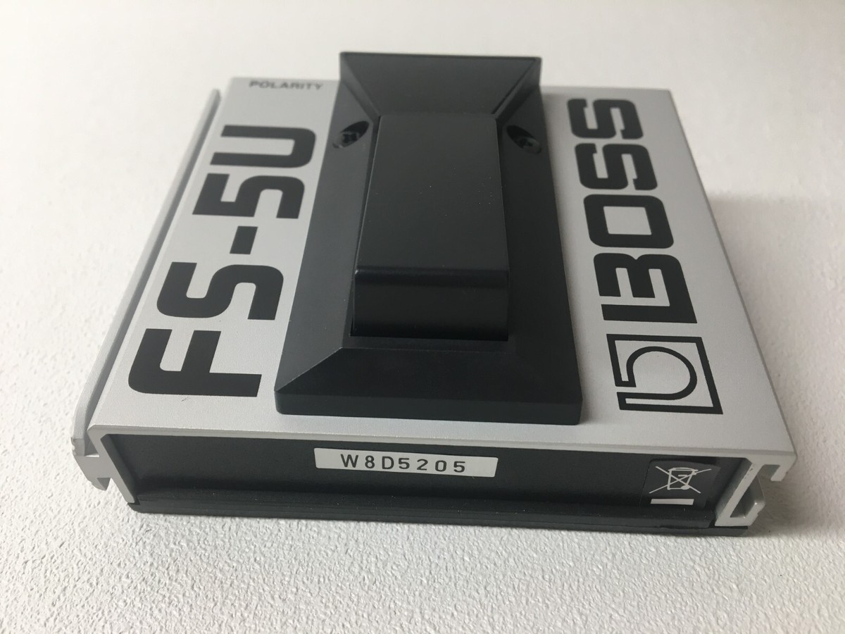 ギター BOSS FS-5U 1980 MADE IN JAPAN Boss FS-5U Non-latching Footswitch Guitar Volume pedal