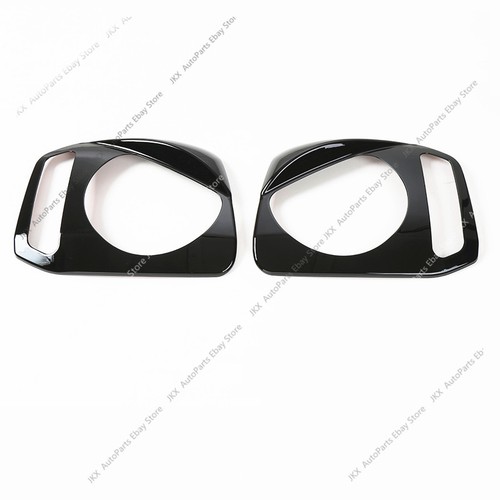 1Set ABS Black Headlight Frame k Trim For Suzuki JIMNY JB23/JB33/JB43/JB53 1998+ - Picture 4 of 6