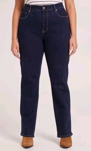 Just Jeans Curve Reformed High Rise Straight Jean Size 20