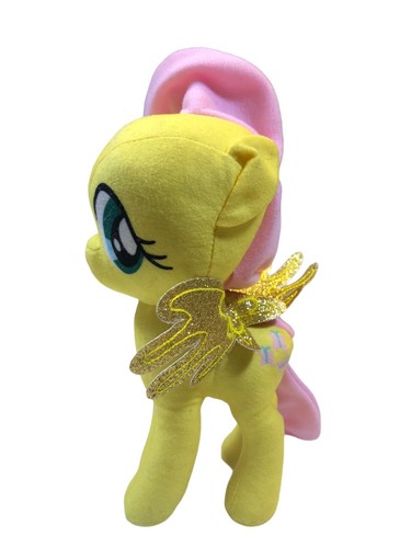 My Little Pony Fluttershy 2022 Plush Yellow With Butterflies and Pink Hair 7" - Picture 2 of 6