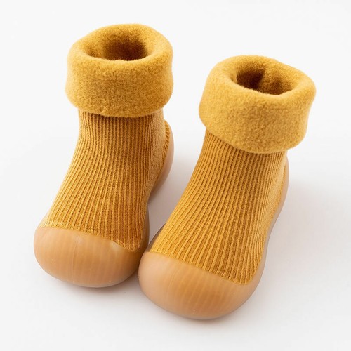 Baby Winter warme Schuhe Socken Kleinkind Kinder dicke Socken Booties weiche Sohlen Schuhe - Bild 3 von 7