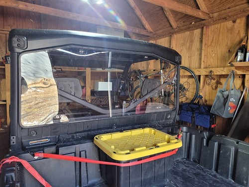UTV Rear Windshield Window Light Tint for Can-Am Defender HD 5/8/10 2016-2024 - Picture 14 of 16