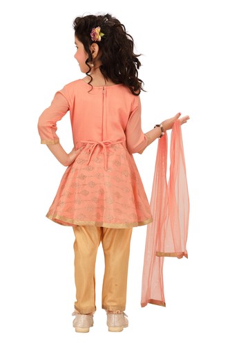 Baby Girls Indian Pakistani Salwar Kameez bollywood Frock prom maxi 0-5yrs - Picture 5 of 8