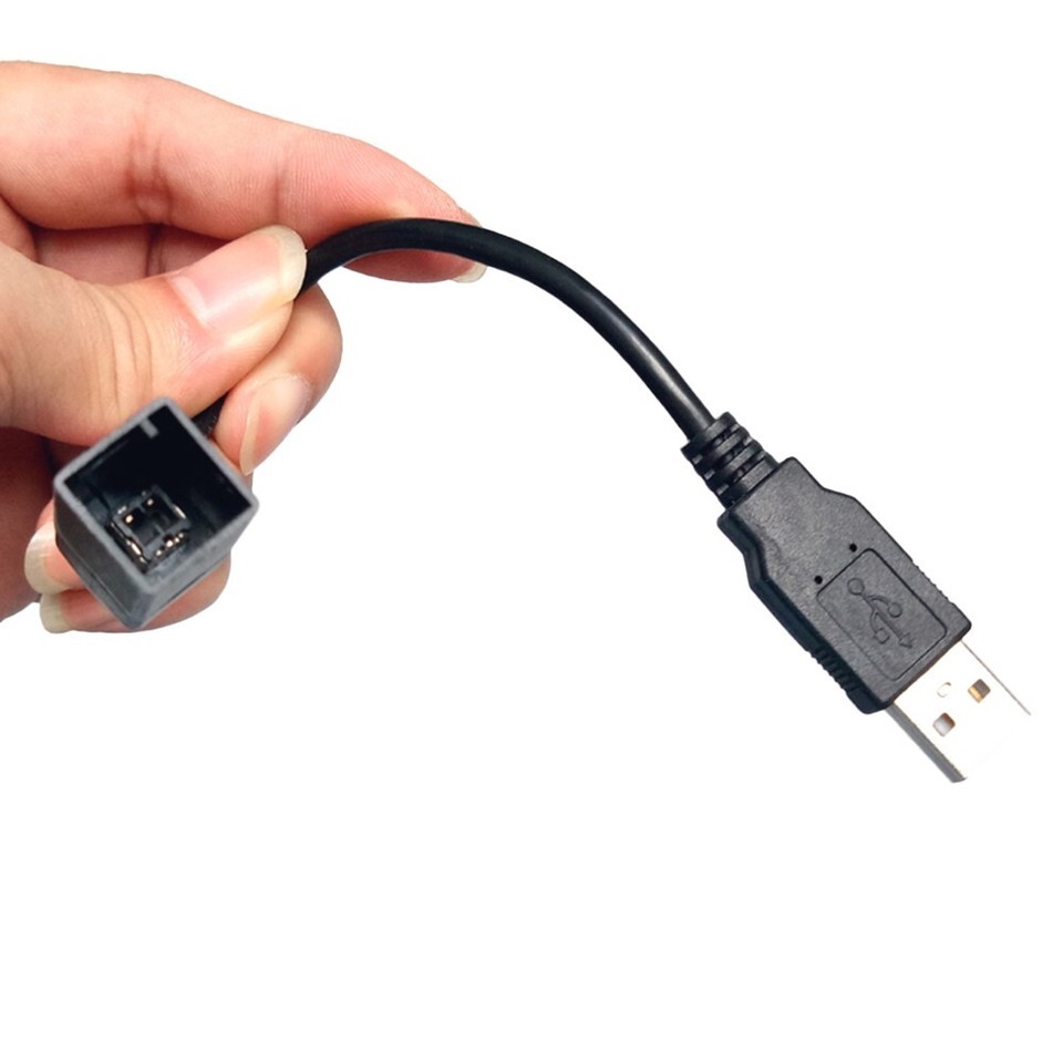 Reliable Car Radio USB Adapter Cable with USB Plug For Toyota