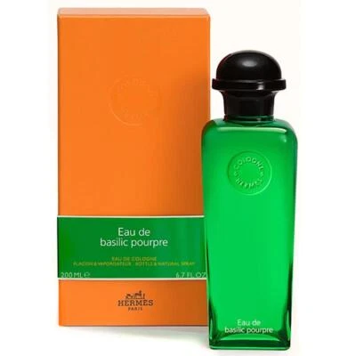 Hermes Eau de Basilic Pourpre Eau de Cologne 200ml Spray NEW Sealed