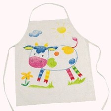 Design your own Apron with fabric crayons