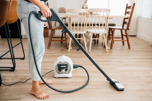 steam cleaner canister