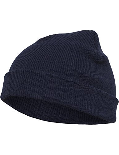 Шапка Flex fit Heavyweight Beanie синий темно-синий размер - один размер