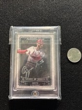 🌟 Ozzie Smith - 2015 Topps Museum Collection Framed Silver Auto Autograph 9/10 