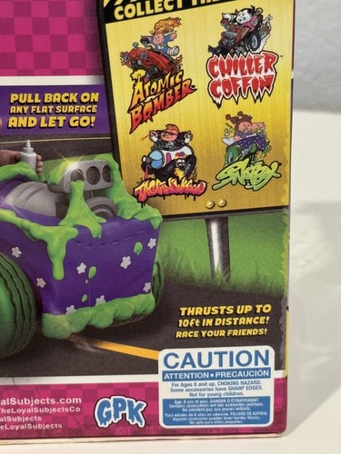 Garbage Pail Kids Krashers Leaky Lindsay in Snotbox- Pullback Racer in Box - Picture 13 of 13