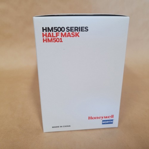 HONEYWELL NORTH HM501TL Halbmaske Atemschutzmaske, schwarz, L Maske Größe Neu im Karton - Bild 4 von 12