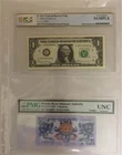 50 Lighthouse 2 Pocket Grande Poly Plastic Pages For Graded Banknote PMG Storage