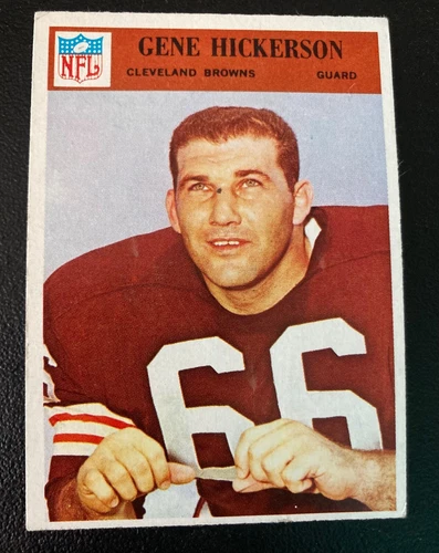 1966 Philadelphia - #45 Gene Hickerson (RC) VG
