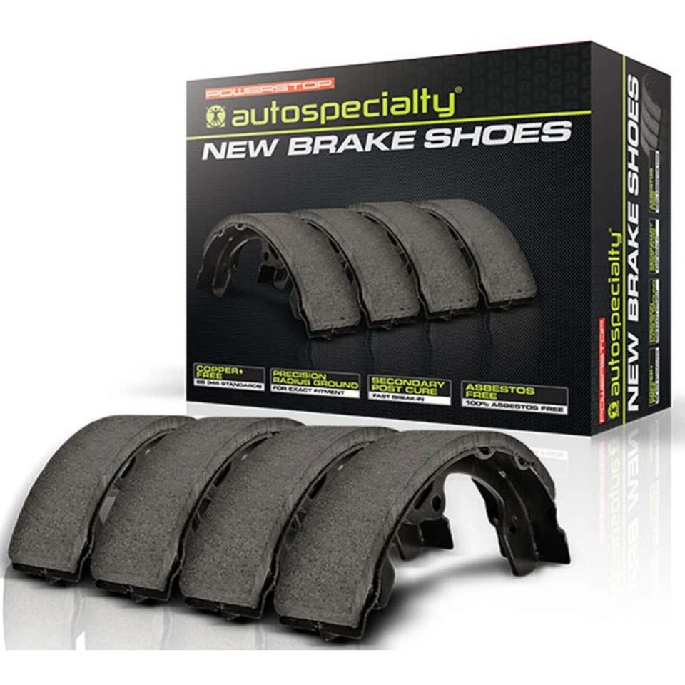 Juego de zapatas de freno delanteras o traseras B449 Powerstop de 2 ruedas para Chevy Suburban GMC Foto 2 de 2