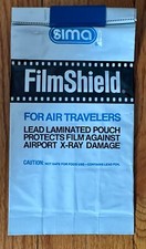 Bolsa laminada con plomo Sima Film Shield Lg. Protección contra rayos X Travel Airport 35 mm