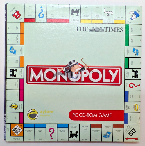 Monopoly Sunday Times Promo PC CD ROM Game