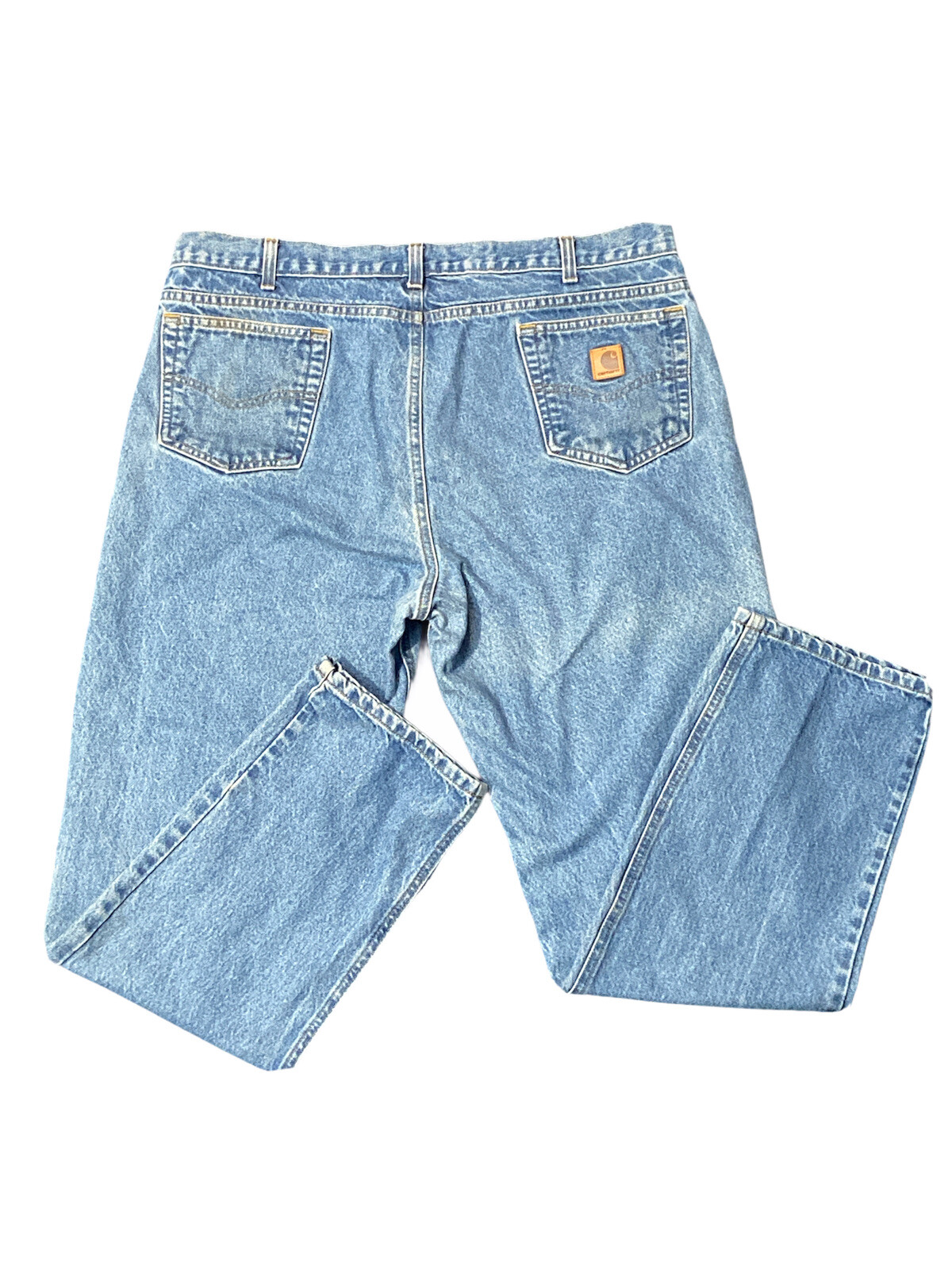 Carhartt B18 DTS TRADITIONAL Fit Men's Denim Jeans 42 x 34 EUC eBay