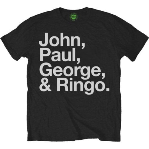The Beatles John Paul George and Ringo con licencia Camiseta hombre - Afbeelding 1 van 1