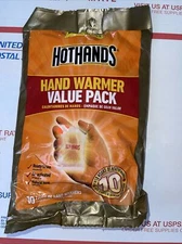 HOTHANDS HAND WARMER VALUE PACK, UP TO 10 HRS OH HEAT, 10 PAIRS