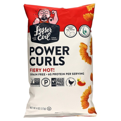 Power Curls, Fiery Hot, 4 oz (113 g)