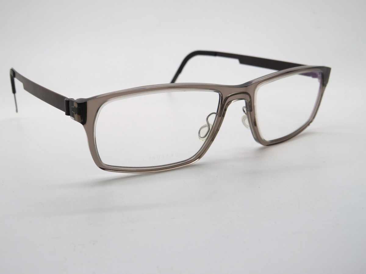 LINDBERG 1239 col. AD80 Grey Transparent/Aubergine Titanium 54mm