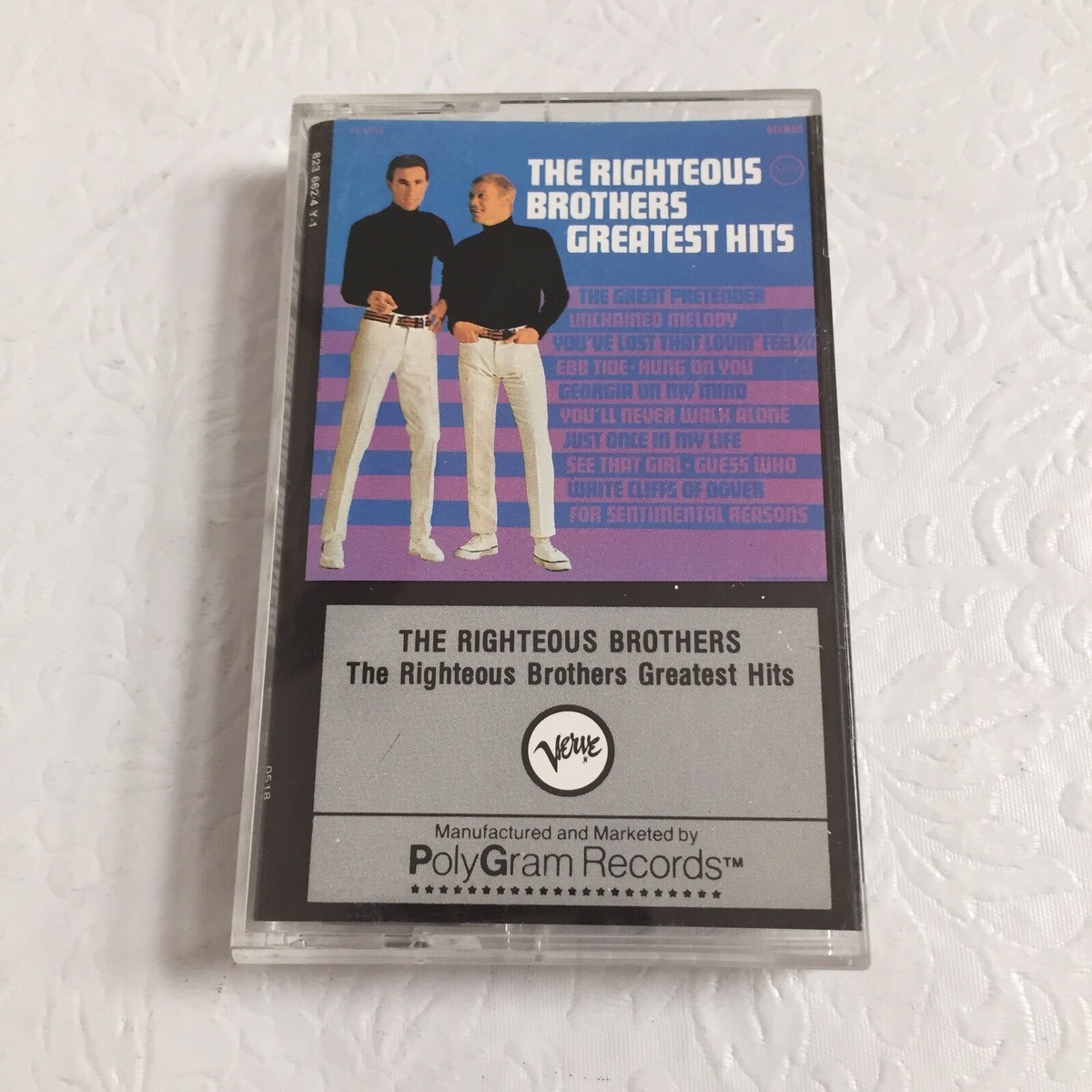 The Righteous Brothers Greatest Hits - Cassette Tape 823 662-4 Y-1
