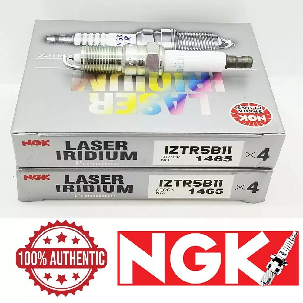 8 NEW OEM LASER IRIDIUM SPARK PLUGS 1465 IZTR5B11