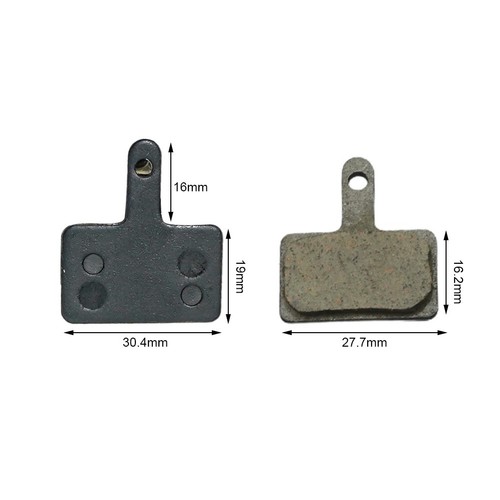 4 paia pastiglie freno a disco in resina Shimano B01S pastiglie a disco BR-MT200,BR-MT400 201 - Foto 13 di 23