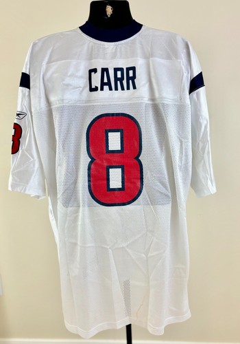DAVID CARR #8 HOUSTON TEXANS NWT Mens 2XL Reebok On Field NFL Jersey - Picture 3 of 5