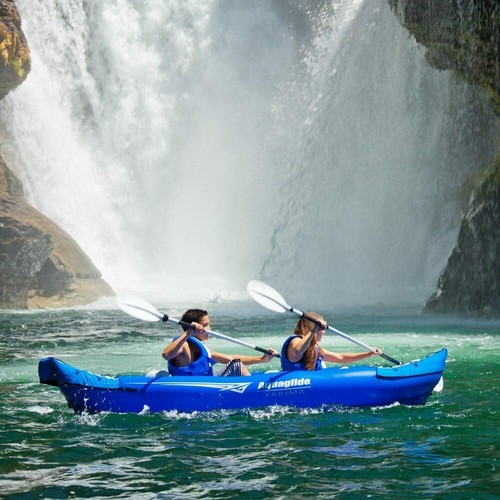 Aquaglide Schlauchboot Aufblasbares Kajak Yakima Kanu,L323cm x 79cm L B Luftboot - Bild 4 von 7