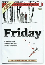 Image Comics FRIDAY #1 first printing LCSD variant