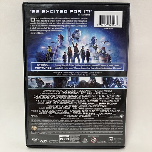 6 DVD Filme SciFi Action Alienoid-Ready Player One-Guardians Of The Galaxy V3 - Bild 8 von 24